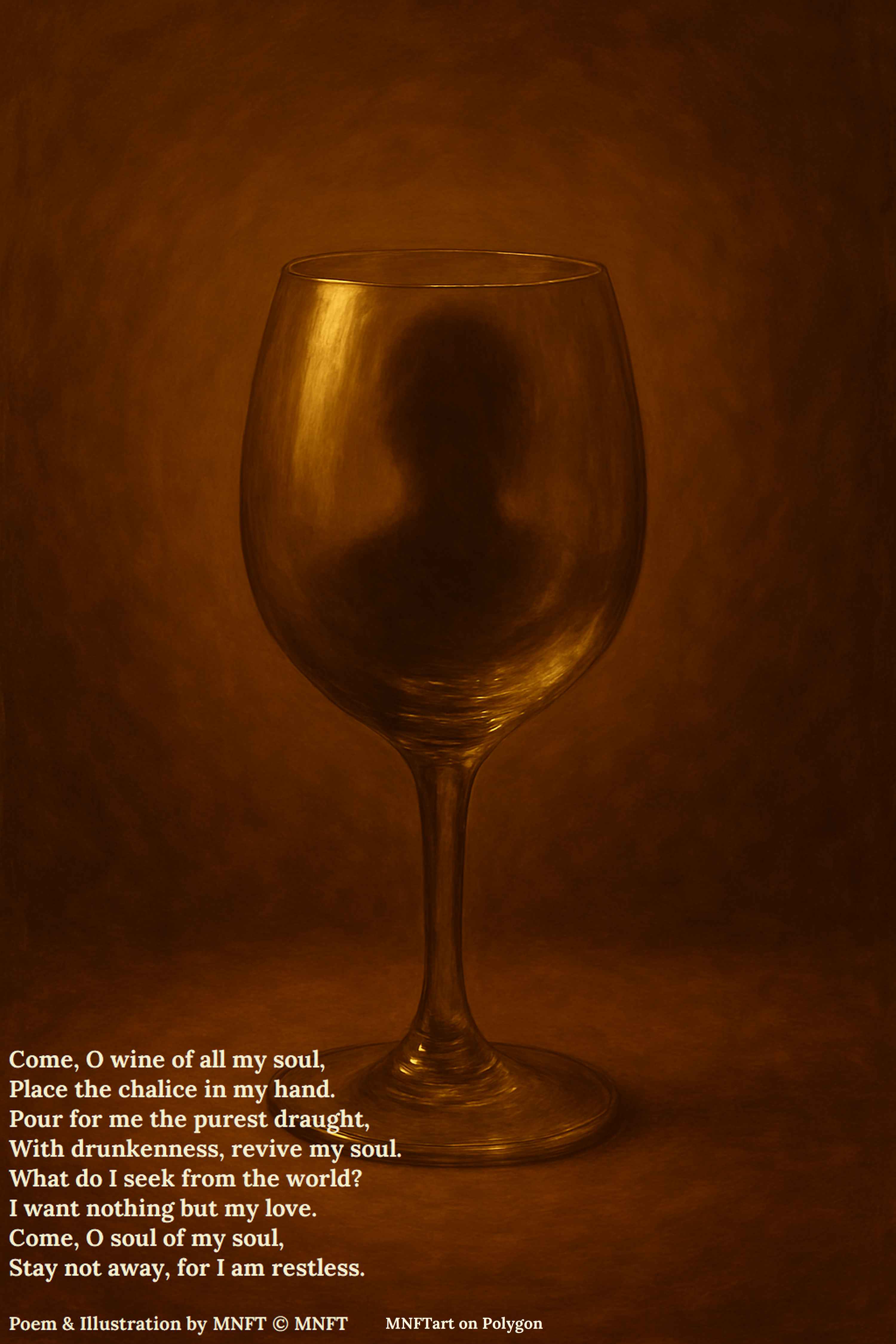 Come,O wine Of All My Soul - MNFTart